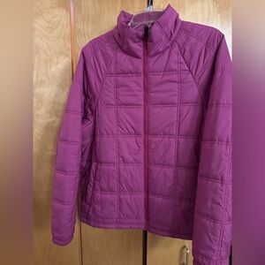 Patagonia women’s lost canyon jacket - amaranth pink - size Large